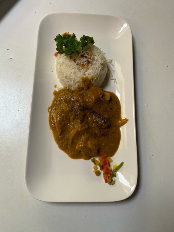 Chicken Curry with rice