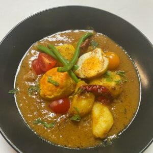 Egg potatoes curry