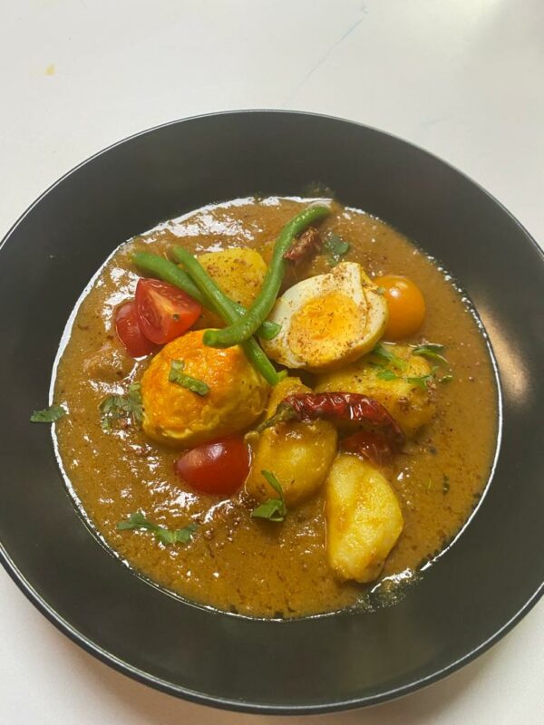 Egg potatoes curry